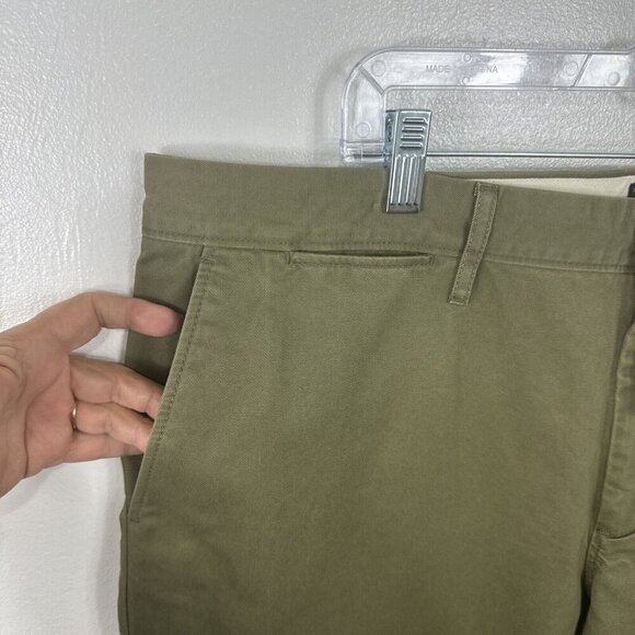 J. Crew 484 Slim Chino Pants Men's 36 Olive Green New 8479 - Picture 5 of 16
